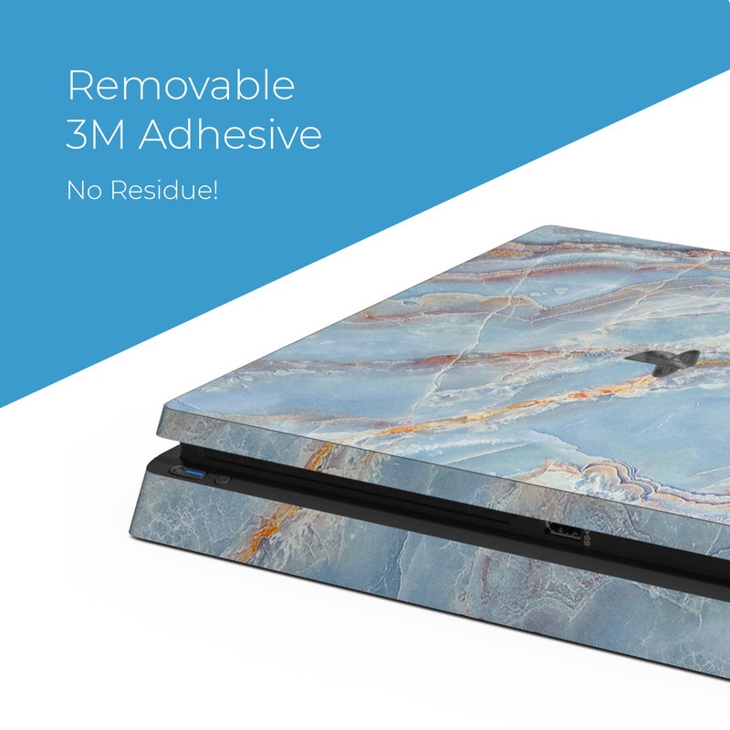 Sony PS4 Slim Skin - Atlantic Marble (Image 4)