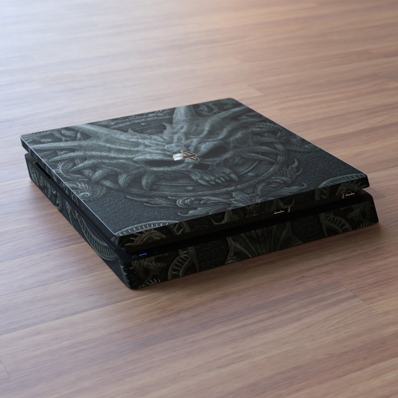 Sony PS4 Slim Skin - Black Book (Image 5)
