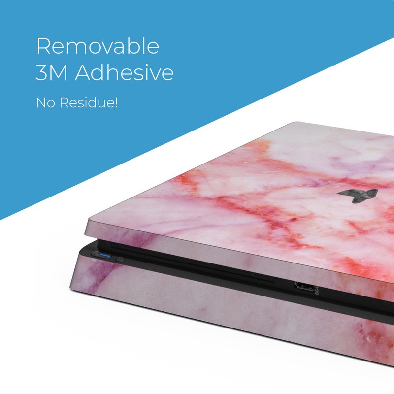 Sony PS4 Slim Skin - Blush Marble (Image 4)