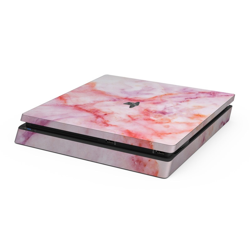 Sony PS4 Slim Skin - Blush Marble (Image 1)