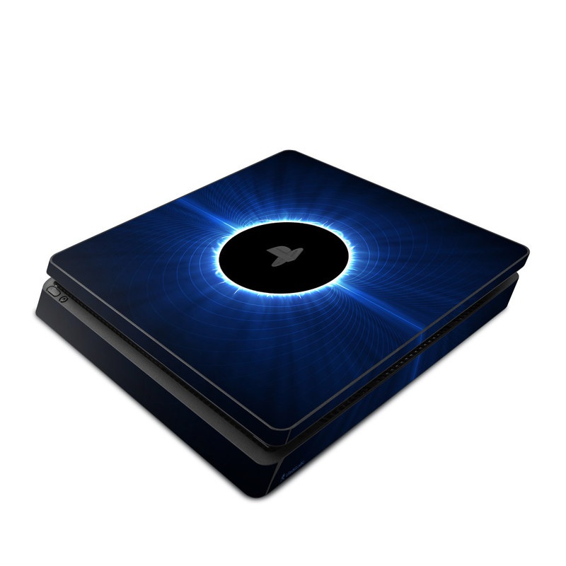 Sony PS4 Slim Skin - Blue Star Eclipse (Image 1)