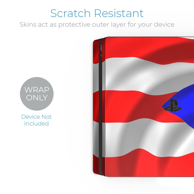 Sony PS4 Slim Skin - Puerto Rican Flag (Image 2)