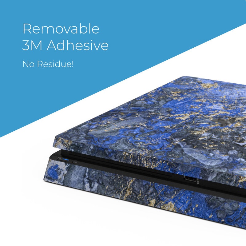 Sony PS4 Slim Skin - Gilded Ocean Marble (Image 4)