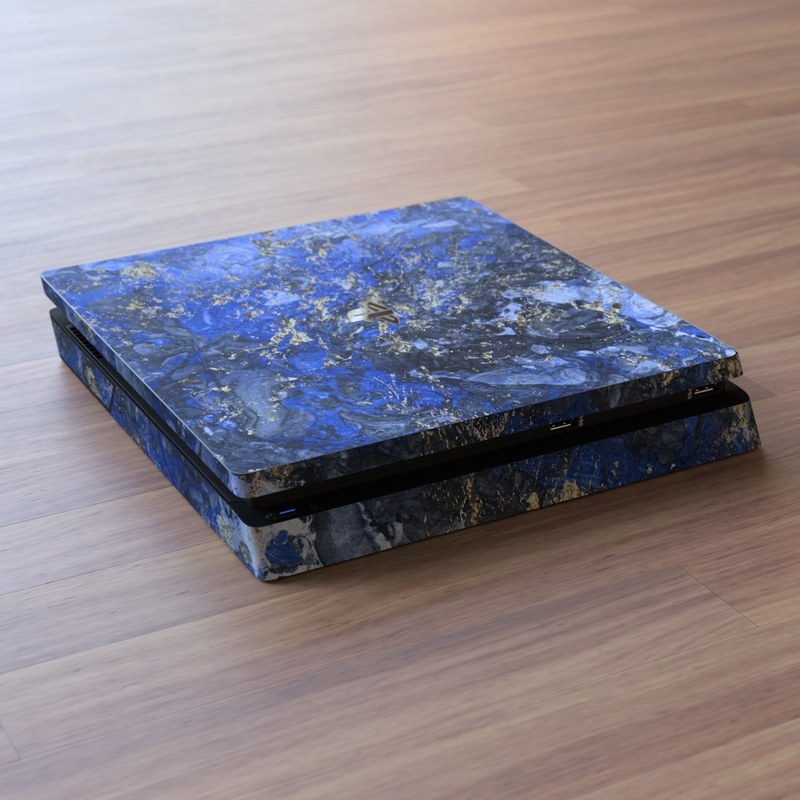 Sony PS4 Slim Skin - Gilded Ocean Marble (Image 5)