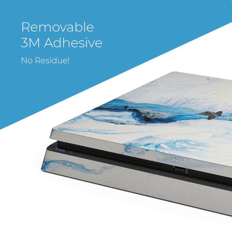Sony PS4 Slim Skin - Polar Marble (Image 4)