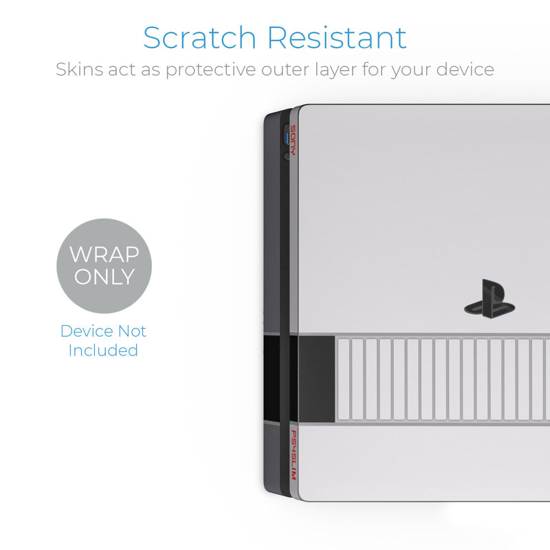 Sony PS4 Slim Skin - Retro Horizontal (Image 2)