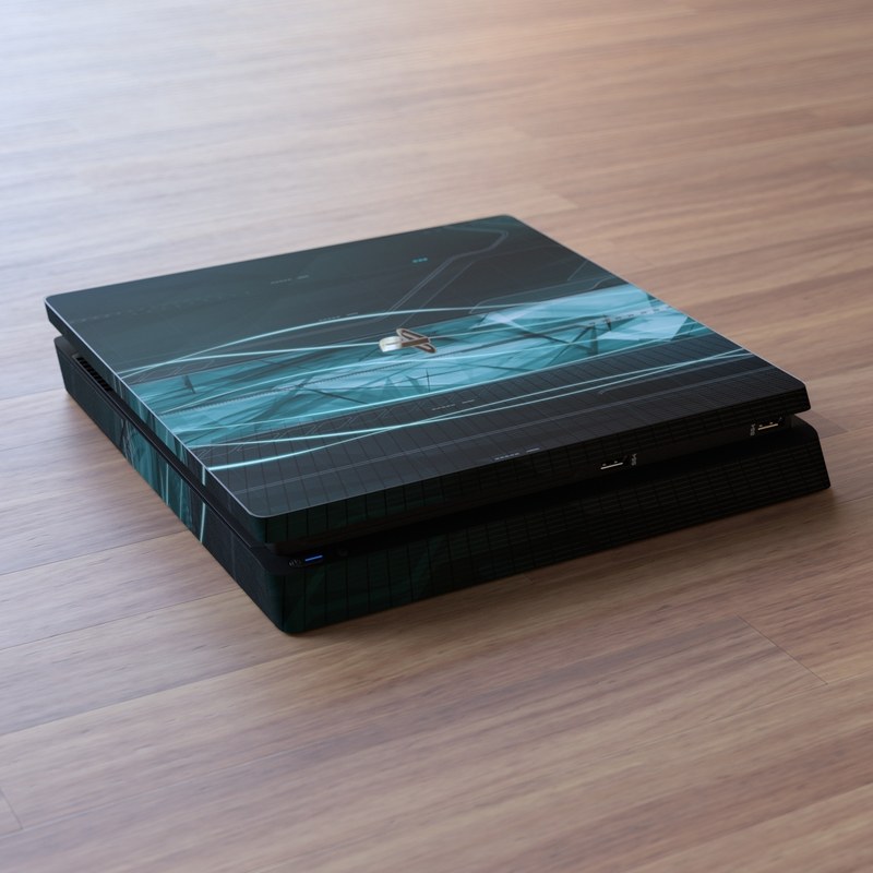 Sony PS4 Slim Skin - Shattered by Gaming | DecalGirl