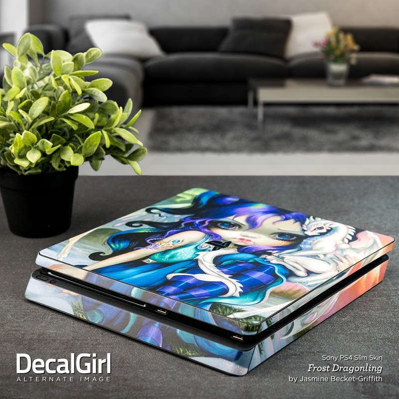 Sony PS4 Slim Skin - Abstract Forest (Image 7)
