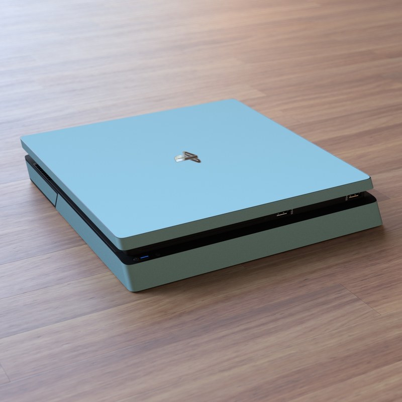 Sony PS4 Slim Skin - Solid State Mint (Image 5)