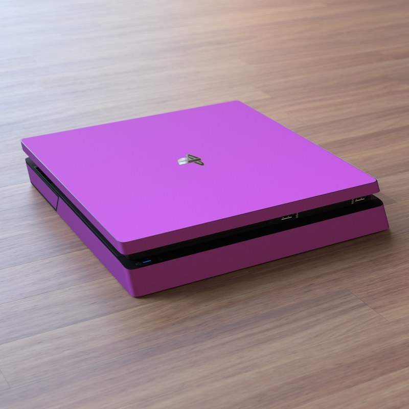 Sony PS4 Slim Skin - Solid State Vibrant Pink (Image 5)