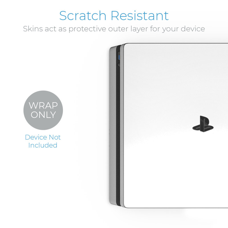 Sony PS4 Slim Skin - Solid State White (Image 2)