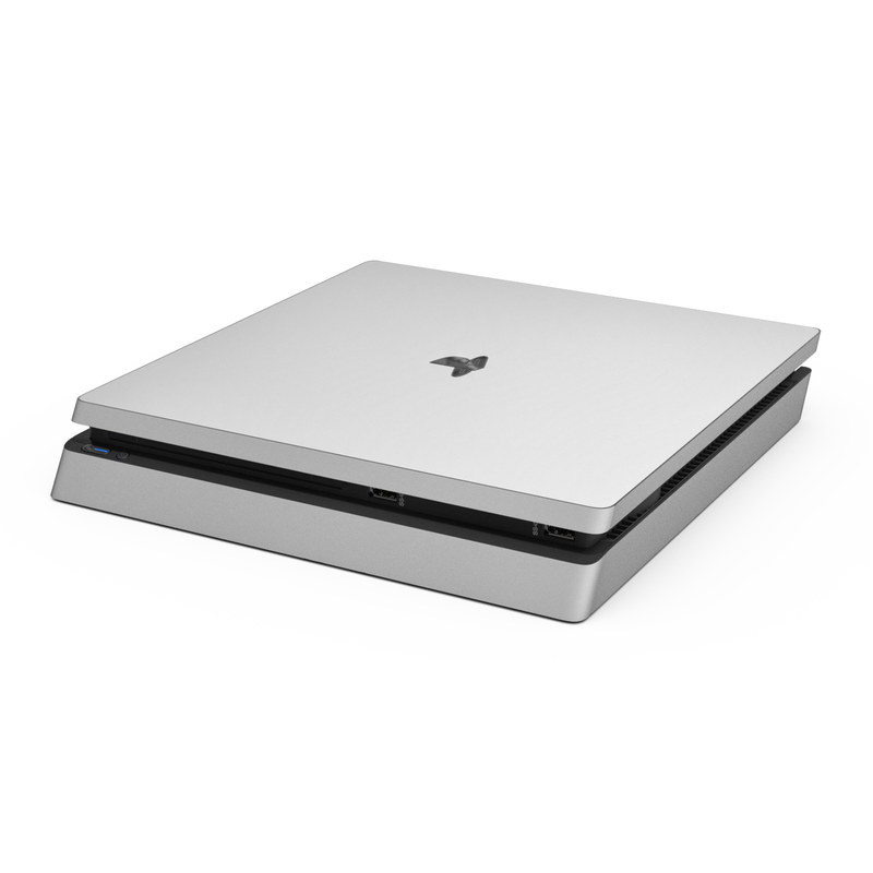 Sony PS4 Slim Skin - Solid State White (Image 1)