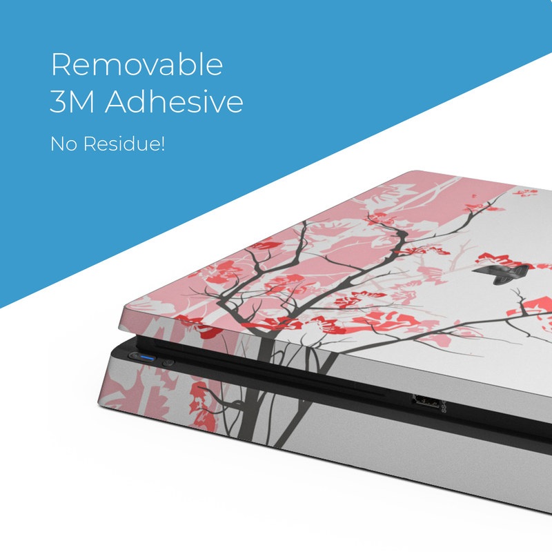 Sony PS4 Slim Skin - Pink Tranquility (Image 4)
