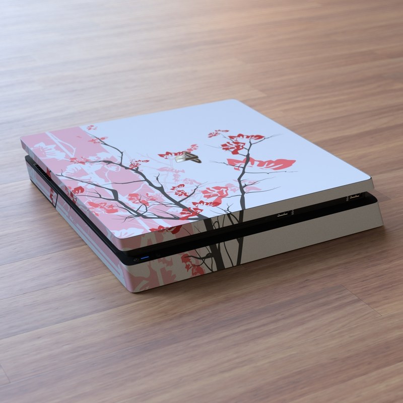 Sony PS4 Slim Skin - Pink Tranquility (Image 5)