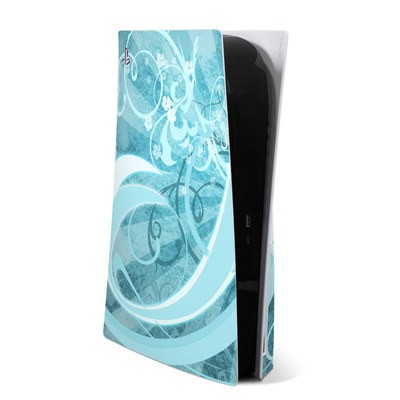 Sony PS5 Skin - Flores Agua