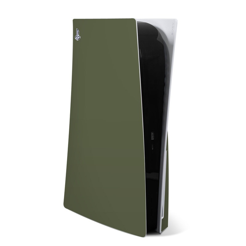 Sony PS5 Skin - Solid State Olive Drab (Image 1)