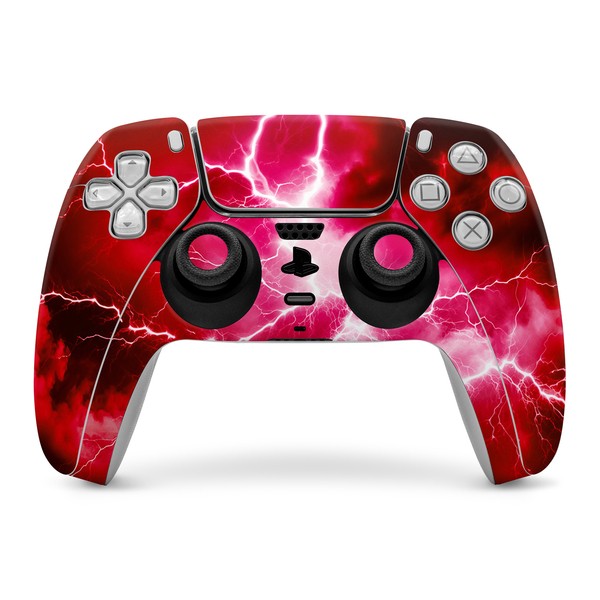 Sony PS5 Controller Skin - Apocalypse Red