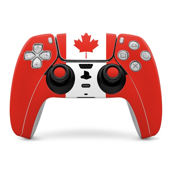 Sony PS5 Controller Skin - Canadian Flag