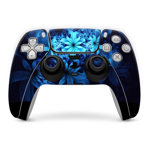 ps5 controller sony skin cameron gray realm mystic luminous flowers decalgirl