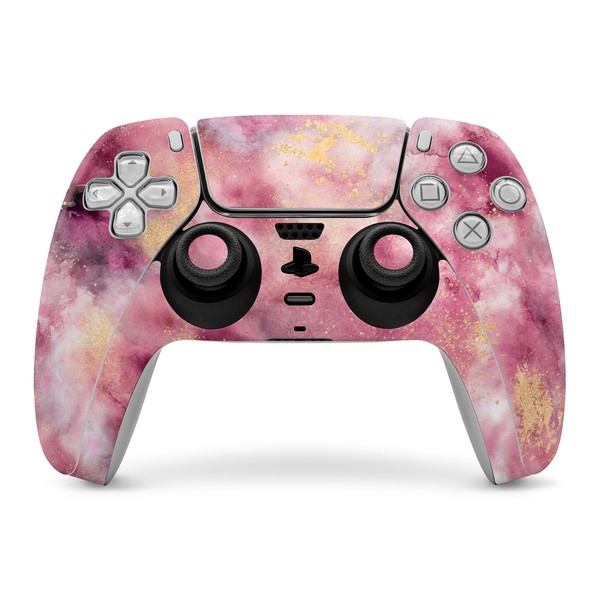 Sony PS5 Controller Skin - Smoky Marble Watercolor