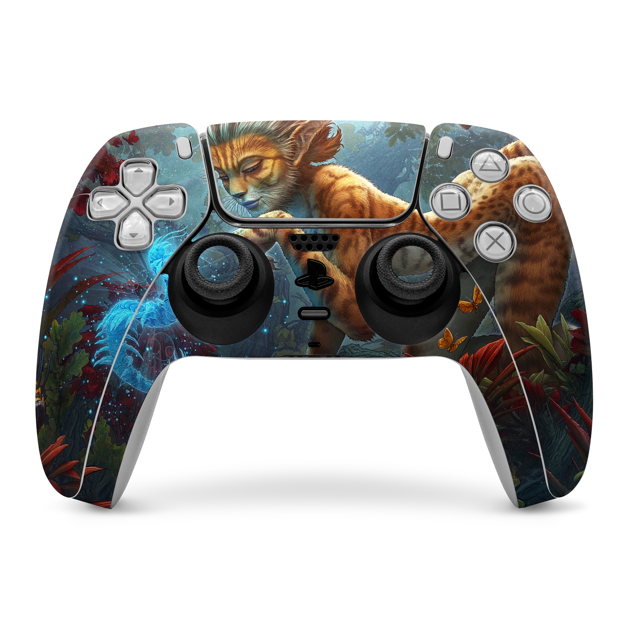 Sony PS5 Controller Skin - Ghost Centipede (Image 1)