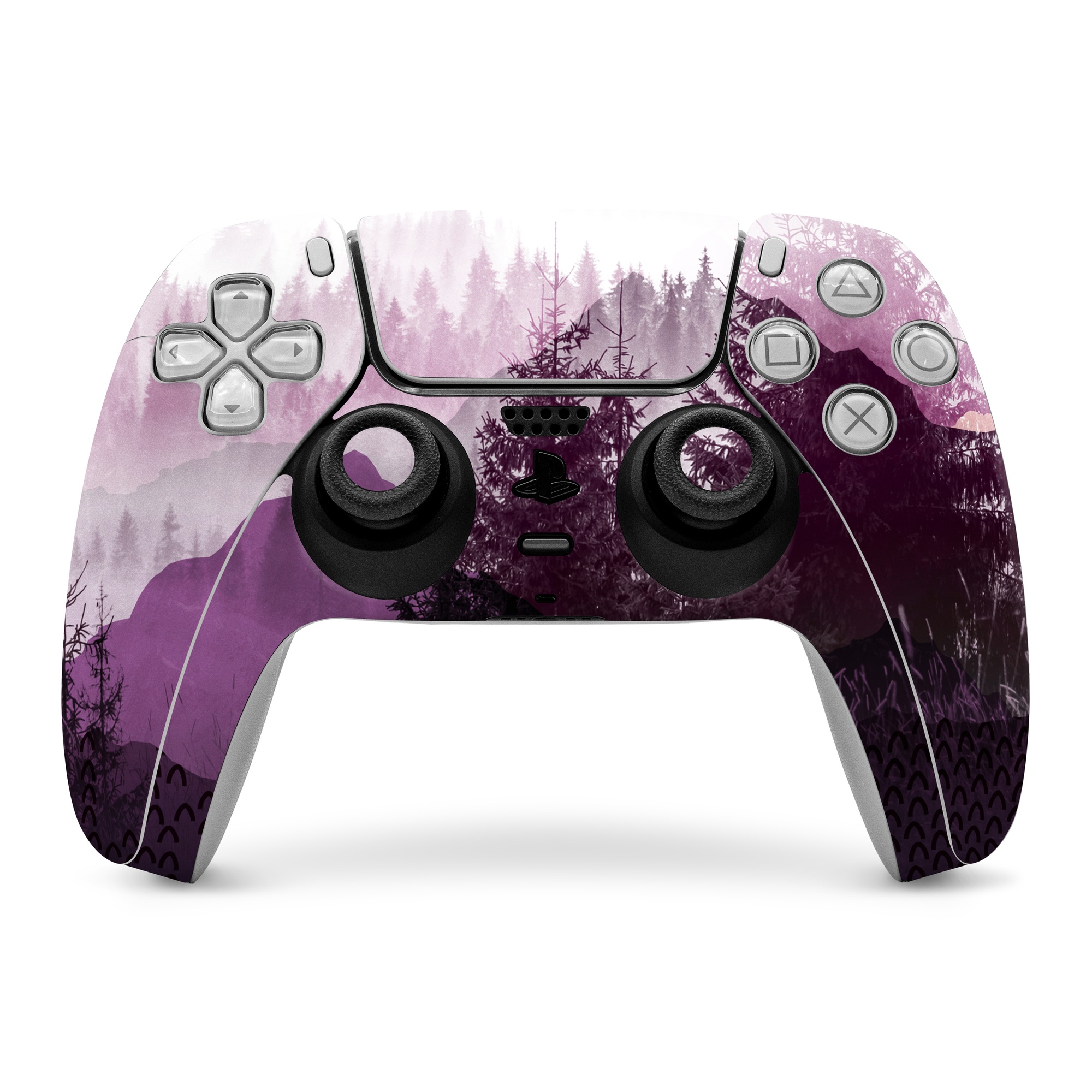 Sony PS5 Controller Skin - Purple Horizon (Image 1)