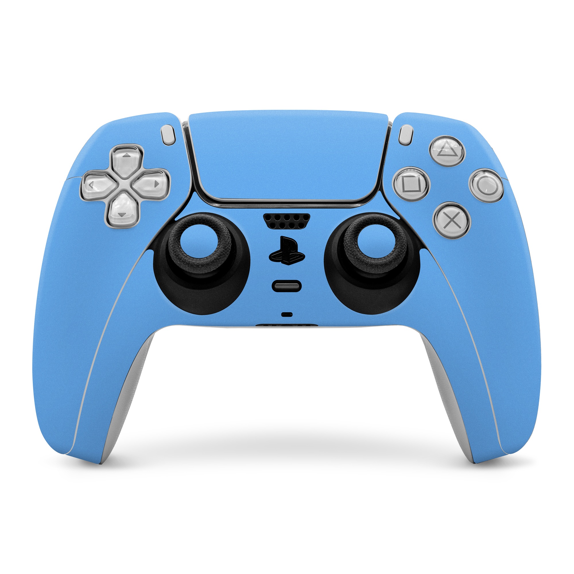 Sony PS5 Controller Skin - Solid State Blue by Solid Colors | DecalGirl