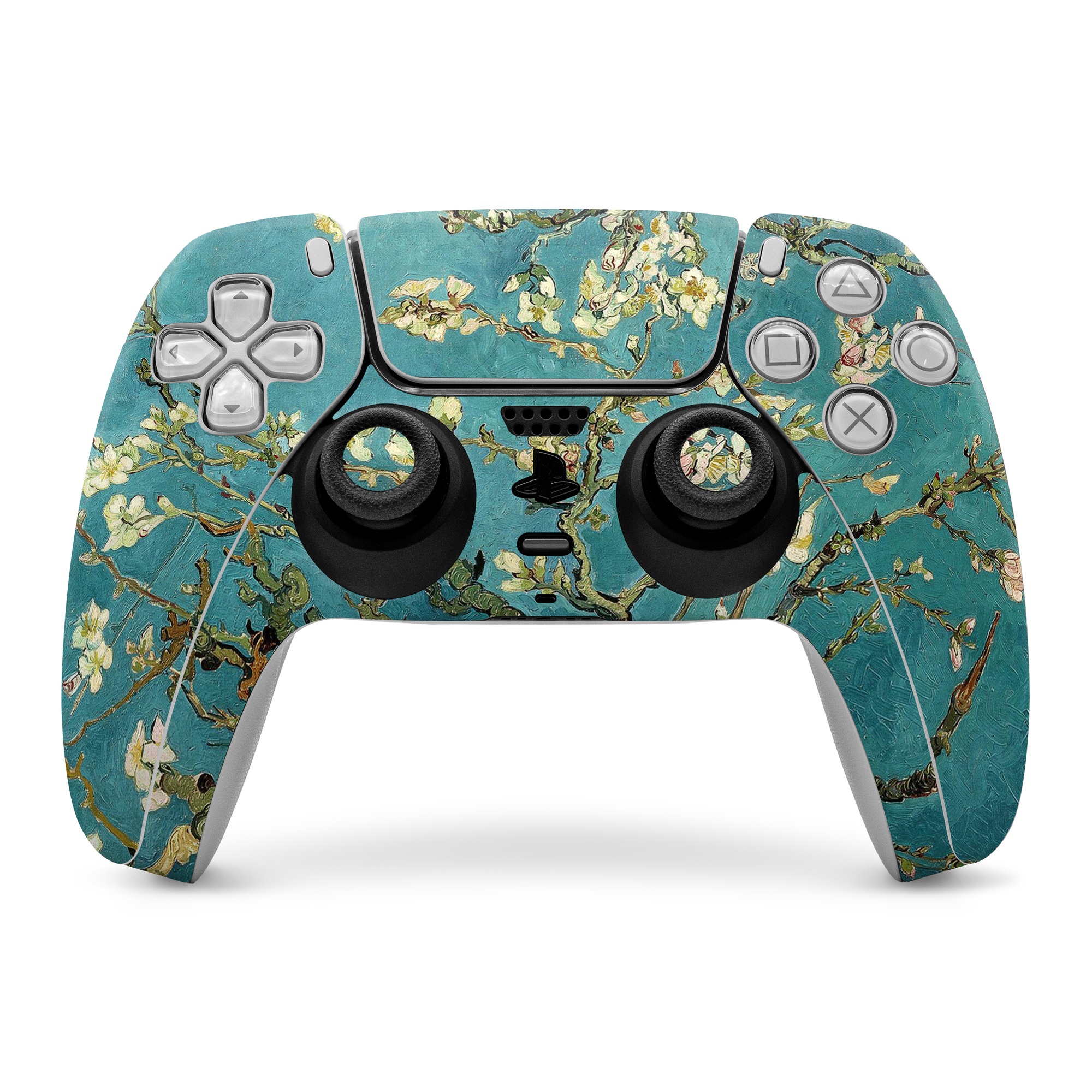 Sony PS5 Controller Skin - Blossoming Almond Tree (Image 1)