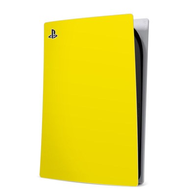Sony PS5 Digital Skin - Solid State Yellow