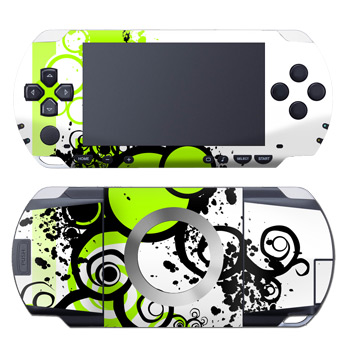 PSP Skin - Simply Green