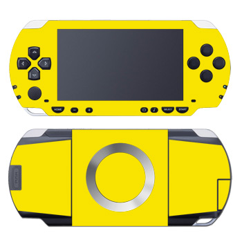 PSP Skin - Solid State Yellow