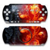 PSP 3000 Skin - Flower Of Fire