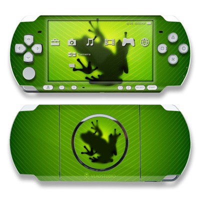 PSP 3000 Skin - Frog