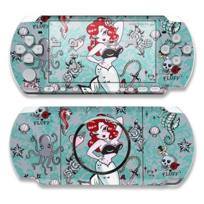 PSP 3000 Skin - Molly Mermaid