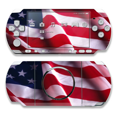 PSP 3000 Skin - Patriotic
