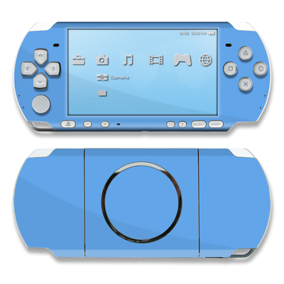 PSP 3000 Skin - Solid State Blue