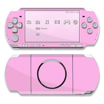 PSP 3000 Skin - Solid State Pink