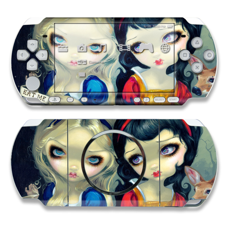 PSP 3000 Skin - Alice & Snow White (Image 1)