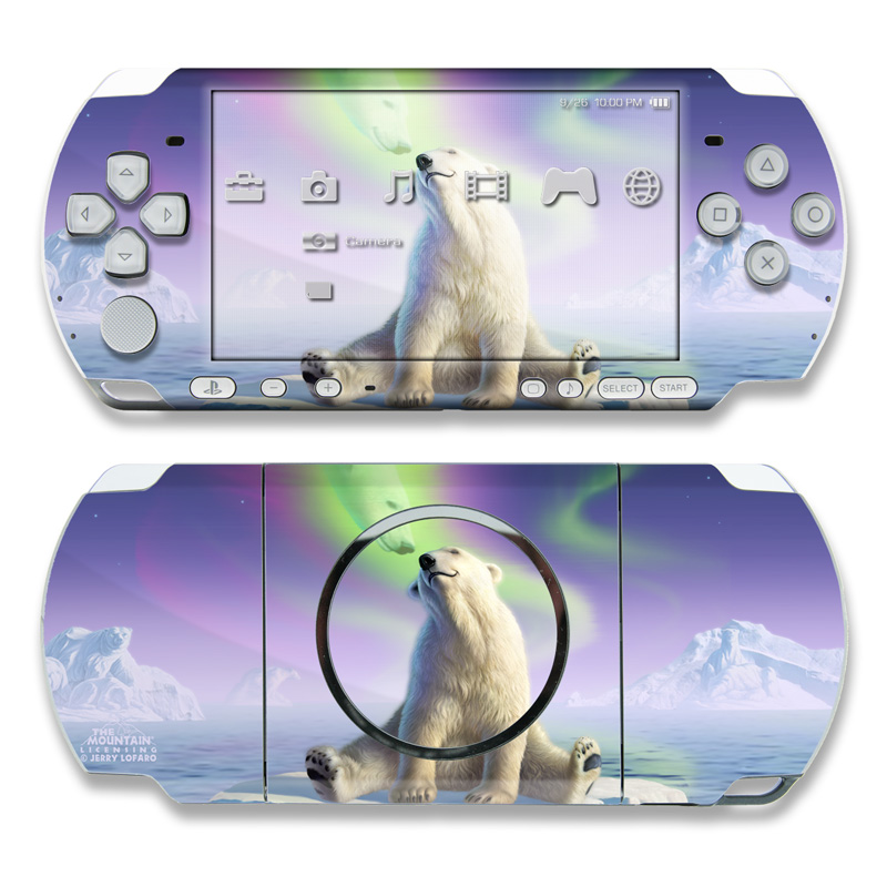 PSP 3000 Skin - Arctic Kiss (Image 1)