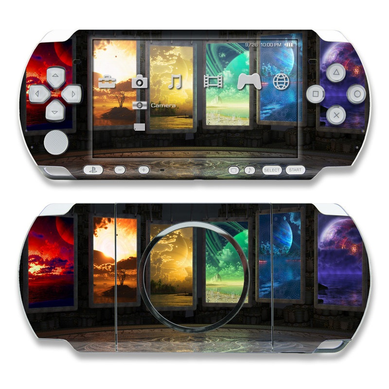 PSP 3000 Skin - Portals (Image 1)