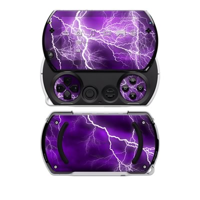 PSP Go Skin - Apocalypse Violet