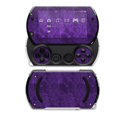 PSP Go Skin - Purple Lacquer