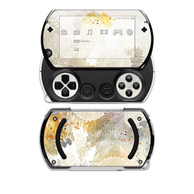 PSP Go Skin - White Velvet