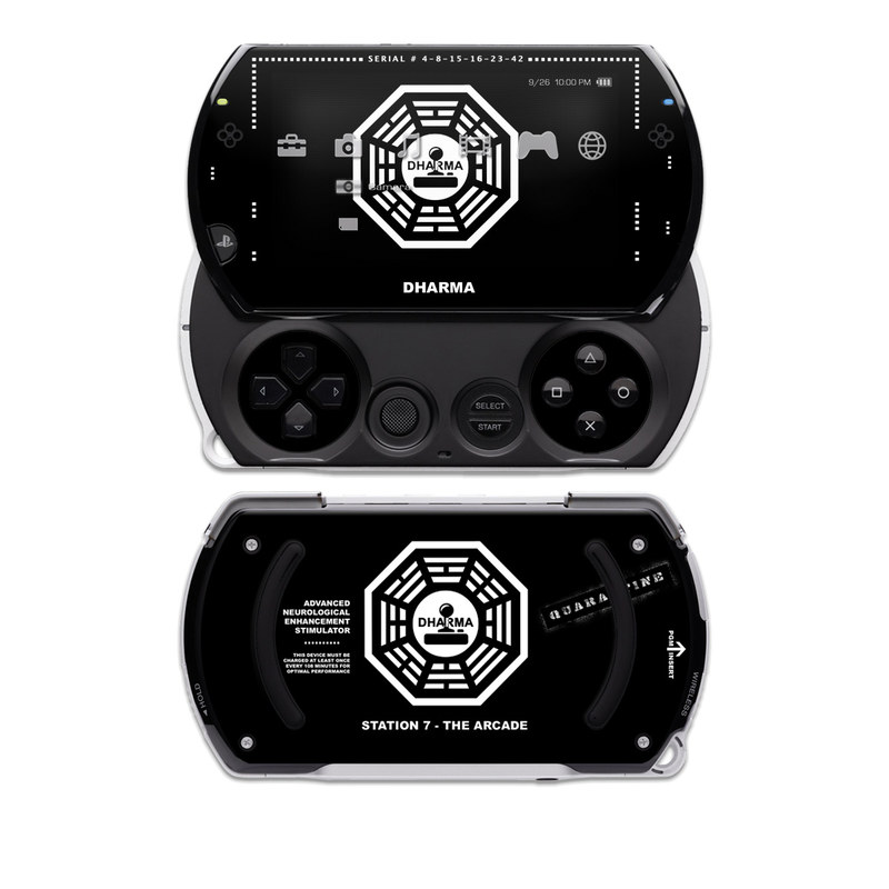 PSP Go Skin - Dharma Black (Image 1)