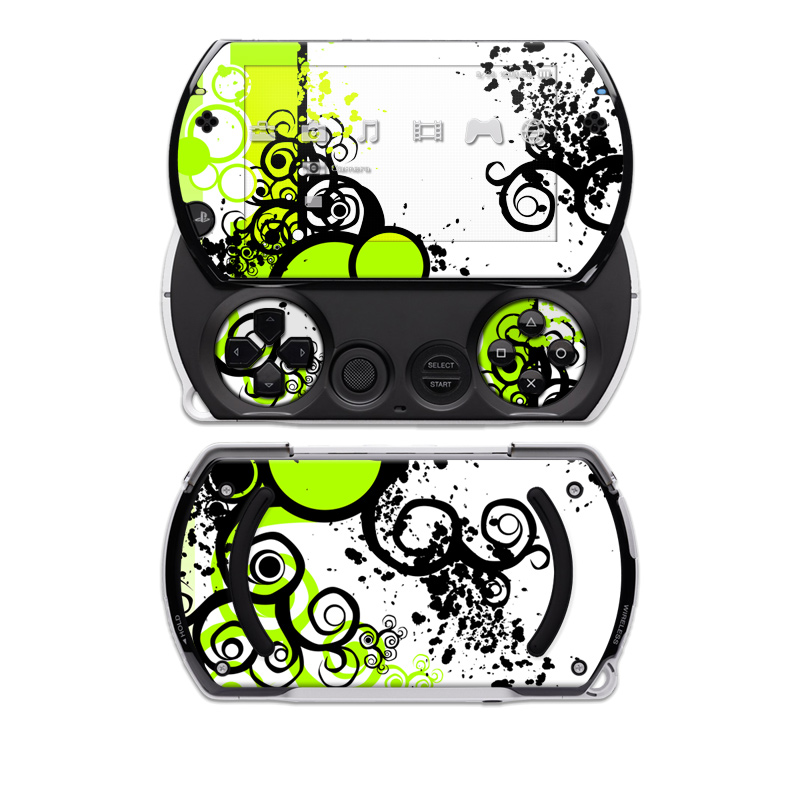 PSP Go Skin - Simply Green (Image 1)