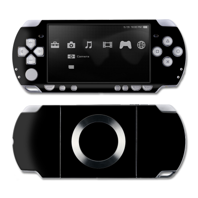 PSP Slim & Lite Skin - Solid State Black