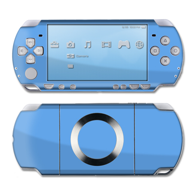 PSP Slim & Lite Skin - Solid State Blue