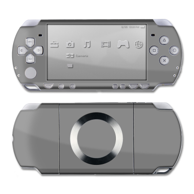 PSP Slim & Lite Skin - Solid State Grey