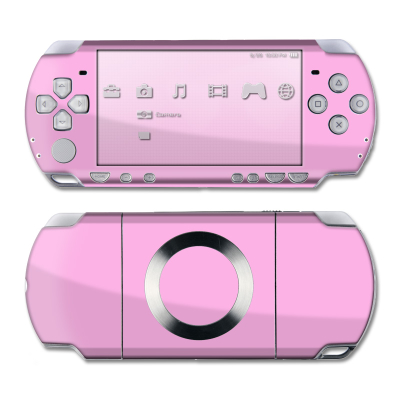 PSP Slim & Lite Skin - Solid State Pink