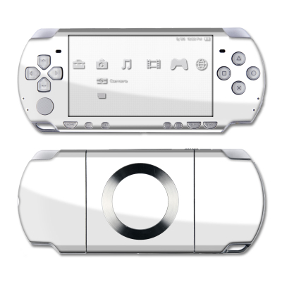 PSP Slim & Lite Skin - Solid State White